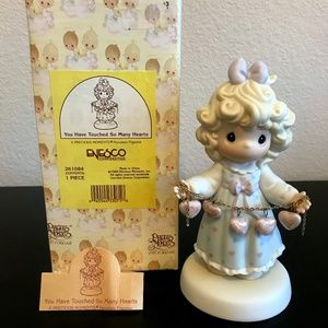 💗 Precious Moments - You Have Touched So Many Hearts - #261084 1996